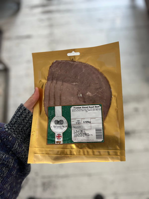 Premium Sliced Roast Beef Topside