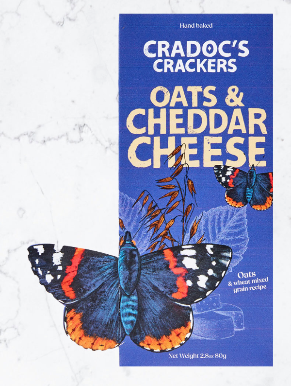 Cradocs Crackers Oats with Cheddar Cheese