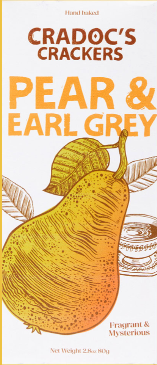 Cradocs Crackers Pear and Earl Grey