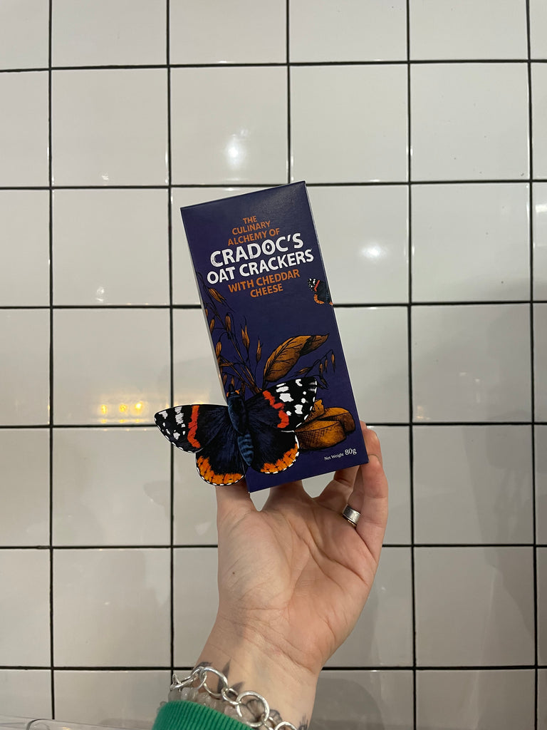 Cradoc's Crackers OATS WITH CHEDDAR CHEESE