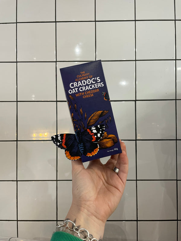 Cradoc's Crackers OATS WITH CHEDDAR CHEESE