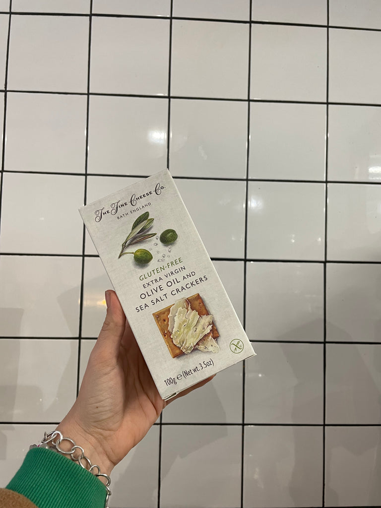 Gluten Free - Sea Salt & Extra Virgin Olive Oil Crackers