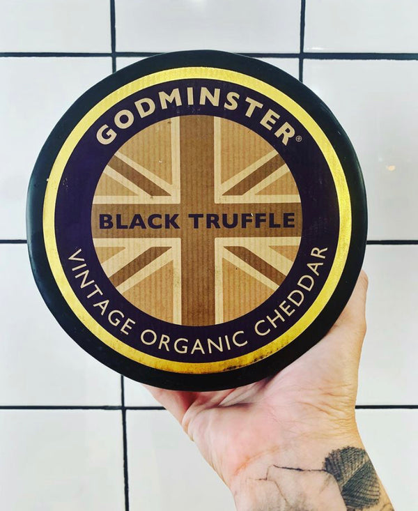 Godminster Black Truffle Vintage Organic Cheddar